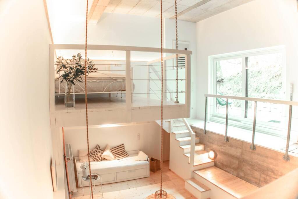 Pool-Loft: Wandern, Erholen & Sauna Siebengebirge Erpel Bagian luar foto